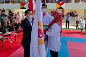 Pelantikan pengurus Komite Olahraga Nasional Indonesia (KONI) Tanggamus masa bhakti 2022-2026